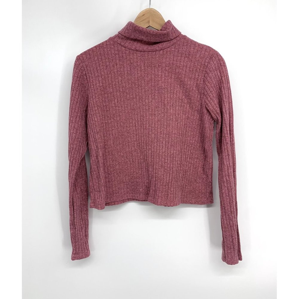 Olivia Rae Fitted Ribbed Long Sleeve Turtleneck